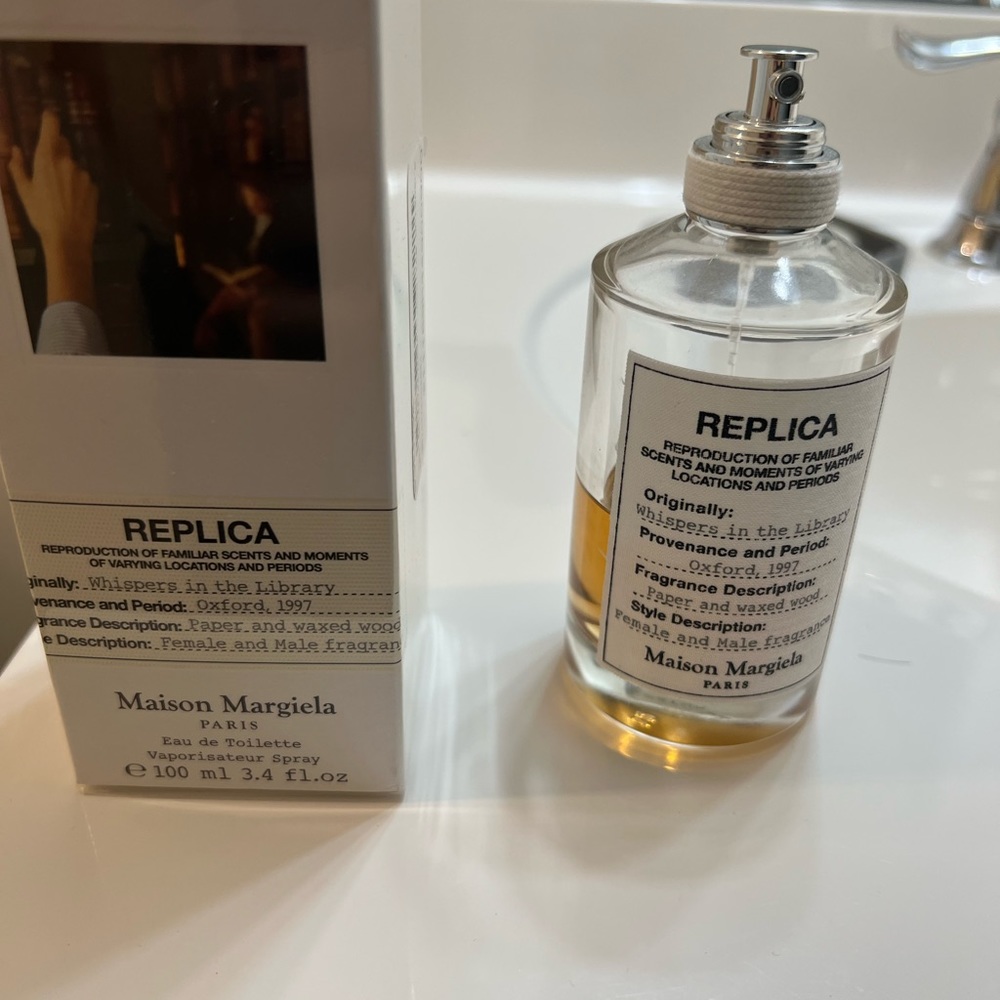 Maison Margiela one new and one half. Whispers in  the library